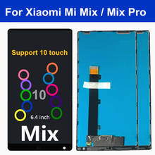 Pantalla LCD de 6,4 pulgadas para xiaomi Mi Mix /Mi Mix Pro 18k, marco de Digitalizador de Panel táctil 2024 - compra barato