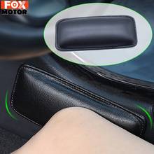 Leather Knee Pad for Car Interior Pillow Comfortable Elastic Cushion Memory Foam Universal Thigh Support 18X8.2cm Car Stickers 2024 - buy cheap