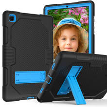 Funda de silicona para tableta Samsung Galaxy Tab A7, 10,4, 2020, T500, T505, resistente, T500, SM-T505 + película de regalo 2024 - compra barato