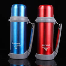 1200ml Large Capacity Stainless Steel Thermos Bottle Outdoor Vacuum Flask Portable Insulated Travel Cup 2024 - buy cheap