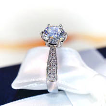 ZHOUYANG Wedding Engagement  Ring For Women Classic 6 Prong Setting Cubic Zirconia Rings Silver Color Fashion Jewelry KAR181 2024 - buy cheap