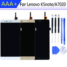 Pantalla LCD A7020 para Lenovo Vibe K5 note, piezas de montaje de digitalizador con pantalla táctil, para teléfono móvil 2024 - compra barato