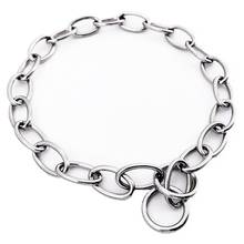 Heavy Metal Duty Solid Stainless Steel Dog Choke Chain Collar Pet Necklace for Pit Bull, Mastiff, Bulldog, Big Breeds 2024 - buy cheap