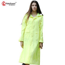 Rainfreem Impermeable Raincoat Women/Men Waterproof Trench Coat Poncho Double-layer Rain Coat Women Rainwear Rain Gear Poncho 2024 - buy cheap