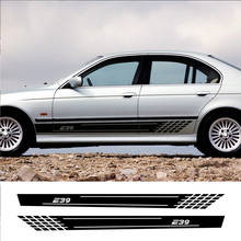 2PCS Car Sticker For BMW E39 520 520i 528i 530i 540i 4.4 V8 M52 M52/TU M54 M Sport Wagon Car Accessories Side Vinyl Film Decal 2024 - buy cheap