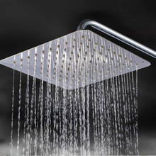 Cabezal de ducha con efecto lluvia para baño, cabezal de ducha con rotación de 360 grados, Cuadrado de 10 pulgadas, de acero inoxidable, para masaje y SPA 2024 - compra barato