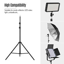 Adjustable Metal Tripod Light Stand Max. Height 2M/6.6ft with 1/4 Inch Screw for Photography Studio LED Video Light Umbrella 2024 - buy cheap