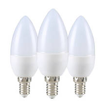 Luz de vela LED E14 para decoración del hogar, iluminación interior, 5W, 7W, 9W, 220V -240V, blanco frío y cálido, 1 ud. 2024 - compra barato