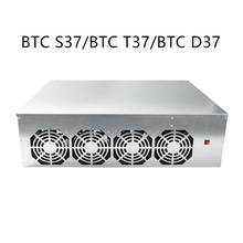 Miner Case Set BTC-D37 BTC S37 T37 Chassis Motherboard 8 Slots DDR SSD Mining Machine System With 4 Fans for Mining ETH Ethereum 2024 - buy cheap