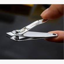 Silver Hand Slant Edge Finger Nail Clipper Pedicure Manicure Trimmer Cutter Tool  New sweetheart girl nail clippers 2024 - buy cheap