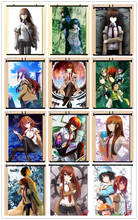 Coscase Anime Games Decorative Picture Steins;Gate Kiriyu Moeka Urushibara Luka Ferris Nyannyan Home Decor Wall Scroll Poster 2024 - buy cheap