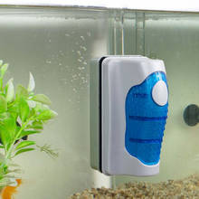Магнитная аквариумная щетка для очистки аквариума, Магнитная Щетка для аквариума, инструменты для рыб, плавающая щетка, стеклянный скребок для очистки водорослей 2024 - купить недорого
