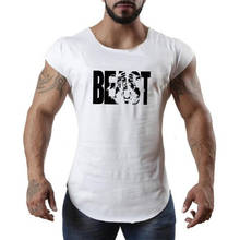 Camiseta sin mangas de algodón para hombre, chaleco de malla para Fitness, entrenamiento, gimnasio, culturismo 2024 - compra barato
