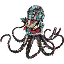 Microworld 3D Metal Puzzle Figure Toy Octopus Devil model kits Educational kits Education Gift Toys For Children 2024 - buy cheap