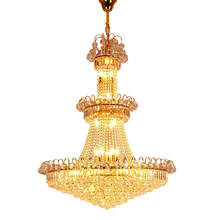 Phube Lighting French Empire Gold Crystal Chandelier Chrome Chandeliers Lighting Modern Chandeliers Light+Free shipping! 2024 - buy cheap