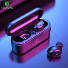 bluetooth наушники FLOVEME TWS 5,0 Bluetooth наушники для iPhone samsung Xiaomi гарнитура наушники 3D стерео беспроводные наушники с двойным микрофоном беспроводные наушники 2024 - купить недорого