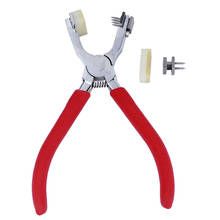 Silent DIY Leather Craft Tools Hole Punches Rhombus Point Pliers Stitching Hand Pliers 2+4 Tooth Rhombus Point Pliers 2024 - buy cheap