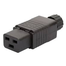 IEC PDU UPS 16A 250VAC 320 C 19 plug, IEC C19 DIY plug conector Rewirable Socket   2024 - buy cheap