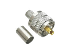 10Pcs Connector UHF PL259 Male Plug Crimp RG5 RG6 LMR300 RF Adapter Coaxial High Quanlity 2024 - buy cheap