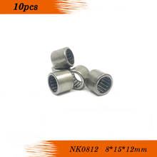 Rodamiento de agujas sin anillo interior NK08/12 NK8/12 miniture, rodamiento de 8x15x12mm, 10 unids/lote 2024 - compra barato