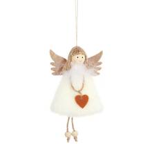New Year Christmas Lovely Angel Elf Doll Ornaments Xmas Tree Pendant Party Decor 2024 - buy cheap