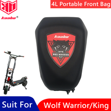 Оригинальная портативная Передняя сумка 4 л для Kaabo Wolf, зарядное устройство для скутера, емкость для аккумулятора, сумка для переноски телефона, запасной аксессуар для откидного скутера 2024 - купить недорого