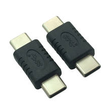 5 шт. USB 3,1 type-C папа-папа USB Тип C 3,1 M/F адаптер кабель USB-c m/f конвертер для телефона/Google Pixel / Macbook 2024 - купить недорого