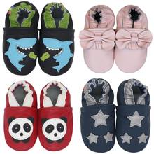 Baby Shoes Soft bebe Leather newborn booties for babies Baby Boys Girls Infant toddler Slippers First Walkers sneakers 2024 - купить недорого