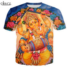 CLOOCL Hot Selling Indian Goddess T Shirt Summer Men Women 3D Print Short Sleeve Hip Hop Tops Round Neck T-shirts Pullover 2024 - buy cheap