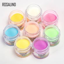 ROSALIND Powder Glitter Dip Nail Dust Luminous Dipping Powder Nail Art Decorations No Need Cured Holographic Without Lamp 2024 - buy cheap