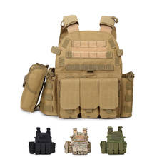 Tactical 6094 Molle Vest Outdoor Airsoft Military Hunting Vest Plate Carrier Body Armor Army Combat Paintball Gear Training Vest 2024 - buy cheap