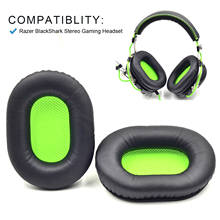 Defean Replacement cushion ear pads for RAZER BlackShark Stereo Gaming Headset Headphone 2024 - buy cheap