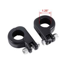 Motorcycle 1.25" Foot Peg Mounting Kit For Harley Honda Yamaha Kawasaki 32mm Highway Bars 2024 - buy cheap