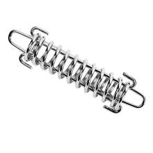 Camping Tent Spring Buckle Stainless Steel Camping Tent Spring Hook High Elasticity Strength Rope Tensioner For Camping 2024 - buy cheap