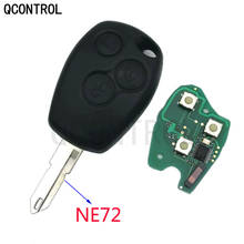 QCONTROL Car Remote Key for Renault Duster Logan Fluence Clio Vivaro Movano Master Traffic Kangoo Megane Laguna PCF7946/7947/4A 2024 - buy cheap