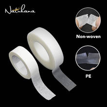 NATUHANA 4pcs PE Material Breathable Eyelash Extension Eye Pads Anti-allergy Easy Tear Eye Tapes for Grafting False Lashes Tapes 2024 - buy cheap