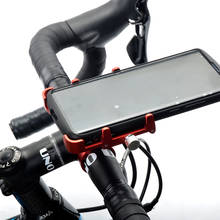 Soporte giratorio de teléfono móvil para bicicleta de montaña, accesorio de aleación de aluminio para manillar de bicicleta, GPS y motocicleta, 360 2024 - compra barato