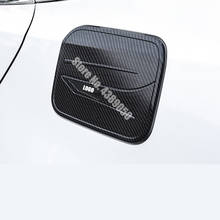 ABS Carbon fibre For Toyota Corolla Sedan 2019 2020 Accessories Car Fuel tank Cover decoration Cover Trim Sticker Car Styling 2024 - buy cheap
