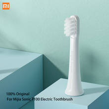 Xiaomi оригинальный T100 зубная щетка для замены насадки для зубной щетки Mijia T100 Электрический полости рта, что обеспечивает глубокое очищение кожи sonicare насадки для зубной щетки 2024 - купить недорого