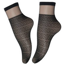 Calcetines tobilleros finos para mujer, calcetín Sexy, suave transparente, negro, caqui, café 2024 - compra barato
