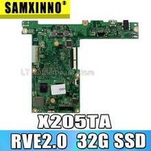 X205TA Motherboard Z3537F 32G SSD 2G For Asus X205TA X205TAW Laptop motherboard X205TA Mainboard X205TA Motherboard test 100% OK 2024 - buy cheap