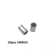 Buje de rodamiento lineal LM6UU, 6x12x19mm, CNC, 10 Uds. 2024 - compra barato