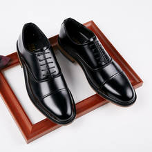 Zapatos de vestir Vintage para hombre, mocasines formales de cuero suave de alta calidad, para negocios y bodas, Oxfords, nuevo diseño 2024 - compra barato