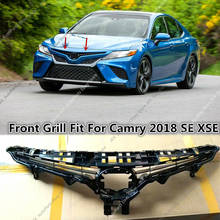 Ajuste para Toyota Camry 2018-2019 SE XSE ABS parachoques delantero de alta calidad rejilla superior Grill Refit 2024 - compra barato