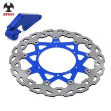 For YAMAHA YZ250F 2007-2015 YZ450F 08-15 YZ 250F 450F Motorcycle 320MM Floating Brake Discs Rotor With Bracket 2024 - buy cheap