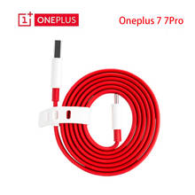 Original oneplus 7 pro 6a 1m/1.5m macarronete TYPE-C warp traço cabo de carregamento para um mais 7 6t 6 5t 1 + 5 1 3t carregador rápido 2024 - compre barato