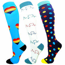 Sport Socks Compression Socks 20-30 Mmhg Women Men Stockings Best Medical Nursing Hiking Travel Flight Socks Running Socks 2024 - buy cheap