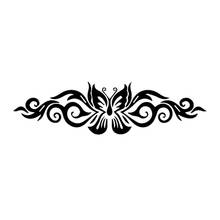 Butterfly Tribal Tattoo Car Sticker Automobiles Motorcycles Exterior Accessories Vinyl Decals for Toyota Honda Lada Vw 2024 - buy cheap