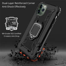 Magnet TPU Case For iPhone 11 12 Pro XS Max 8 7 Plus XR X SE2020 Shockproof Silicone Cover Case For Apple iPhone 12 Pro Max Mini 2024 - buy cheap