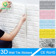 3D Wallpaper Marble Brick Peel and Self-Adhesive Wall Stickers Waterproof DIY for Kitchen Bathroom Home Wall Sticker Decal Vinyl 2024 - buy cheap